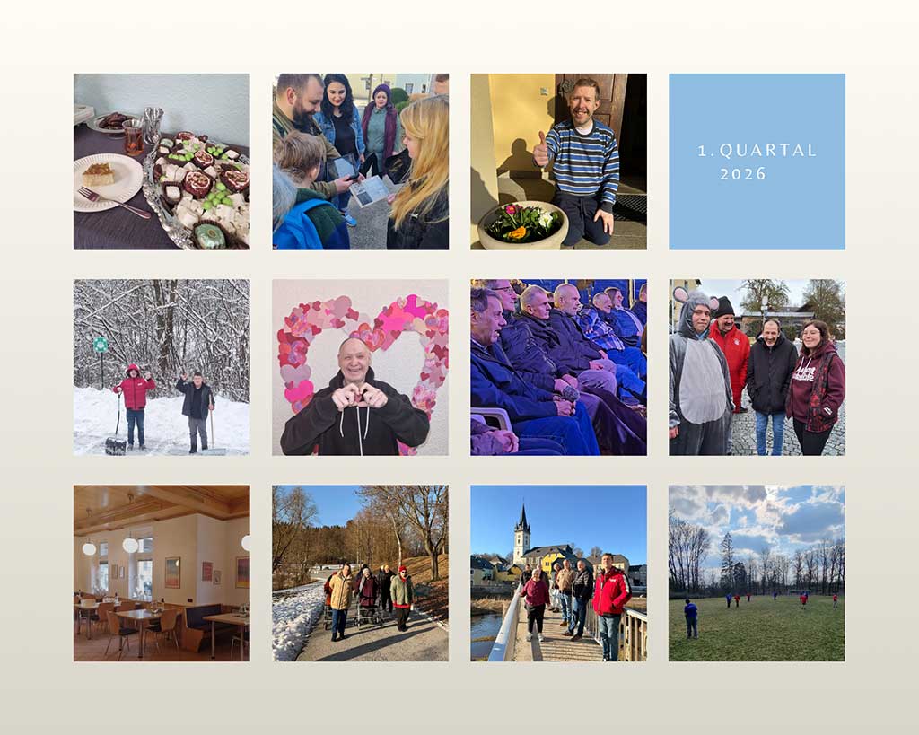 Collage aus Bildern der unterschiedlichen Aktivitäten